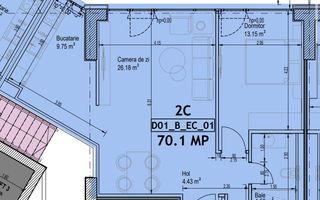 Apartament cu 2 camere | One Lake District|Faza 1 - Poză 8