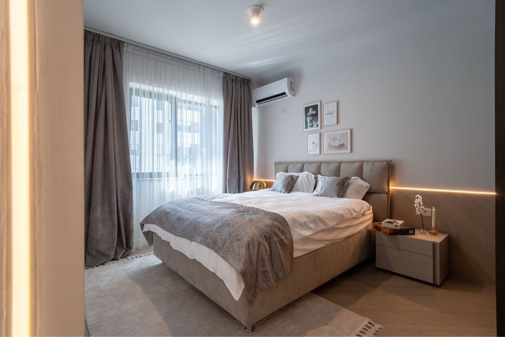 Inchiriere apartament 2 camere lux || Cortina North  || Parcare  || Video - Poză 9