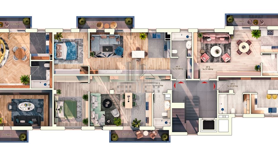 Apartament cu 1 camera, zona Piata Marasti! - Poză 6