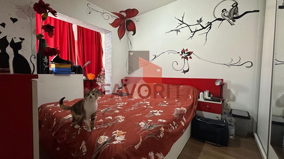 4 camere | etaj intermediar | centrala proprie | mobilat si utilat | boxa | - Poză 12