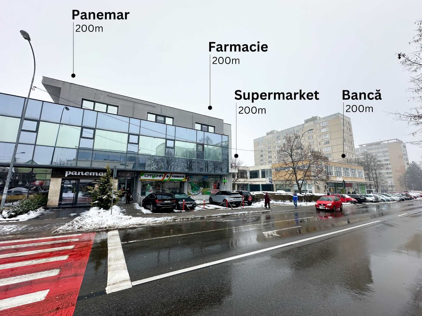 Apartament 3 camere 40mp etaj 2/4 zona Piata Hermes,Gheorgheni - Poză 5