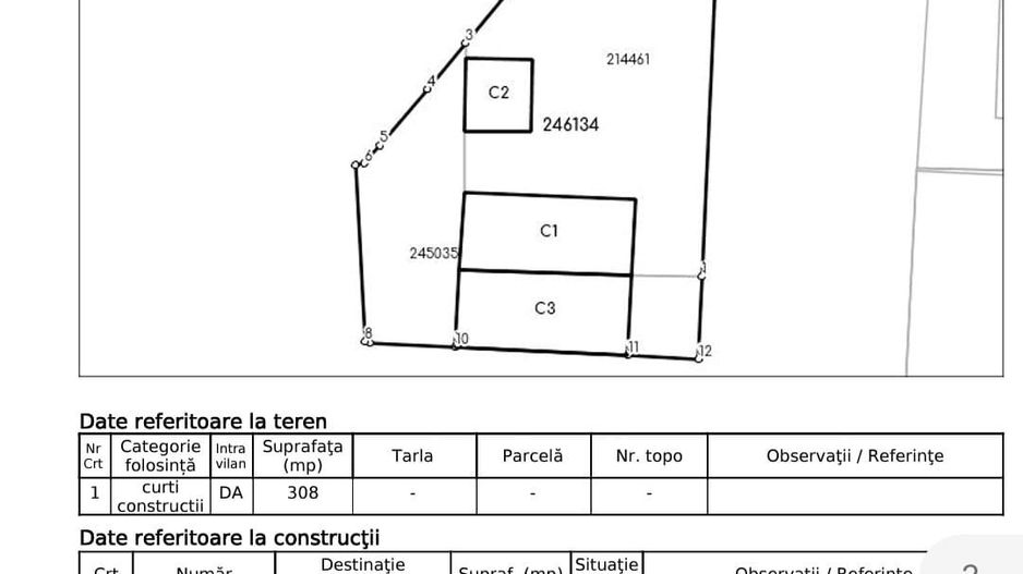 COTROCENI - RAZOARE, TEREN 308MP, TOATE UTILITATILE, URBANISM, COMISION 0%. - Poză 3