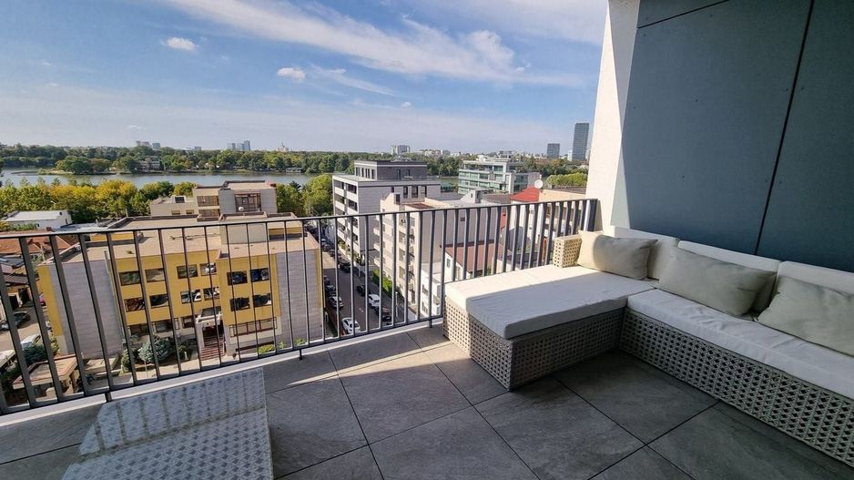 Penthouse exclusivist 5 camere și vedere la lac - Poză 12