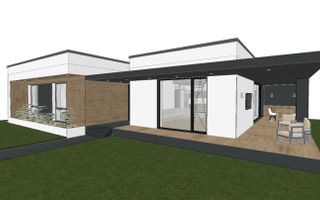 Casă pe parter, 260 mp, teren 1434 mp | Balotești - Poză 1