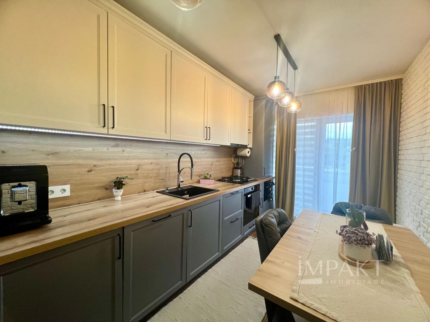 Apartament ultrafinisat cu 3 camere in zona Lidl - Poză 7