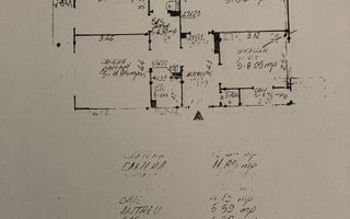 Apartament 3 camere Gradini Manastur cu garaj! Decomandat! Etaj 6/8! - Schiță 13