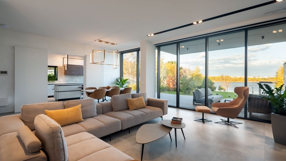 Smart-Home nZEB spectaculoasa Bucuresti Sector 1 cu deschidere lac -teren 2000mp - Poză 18