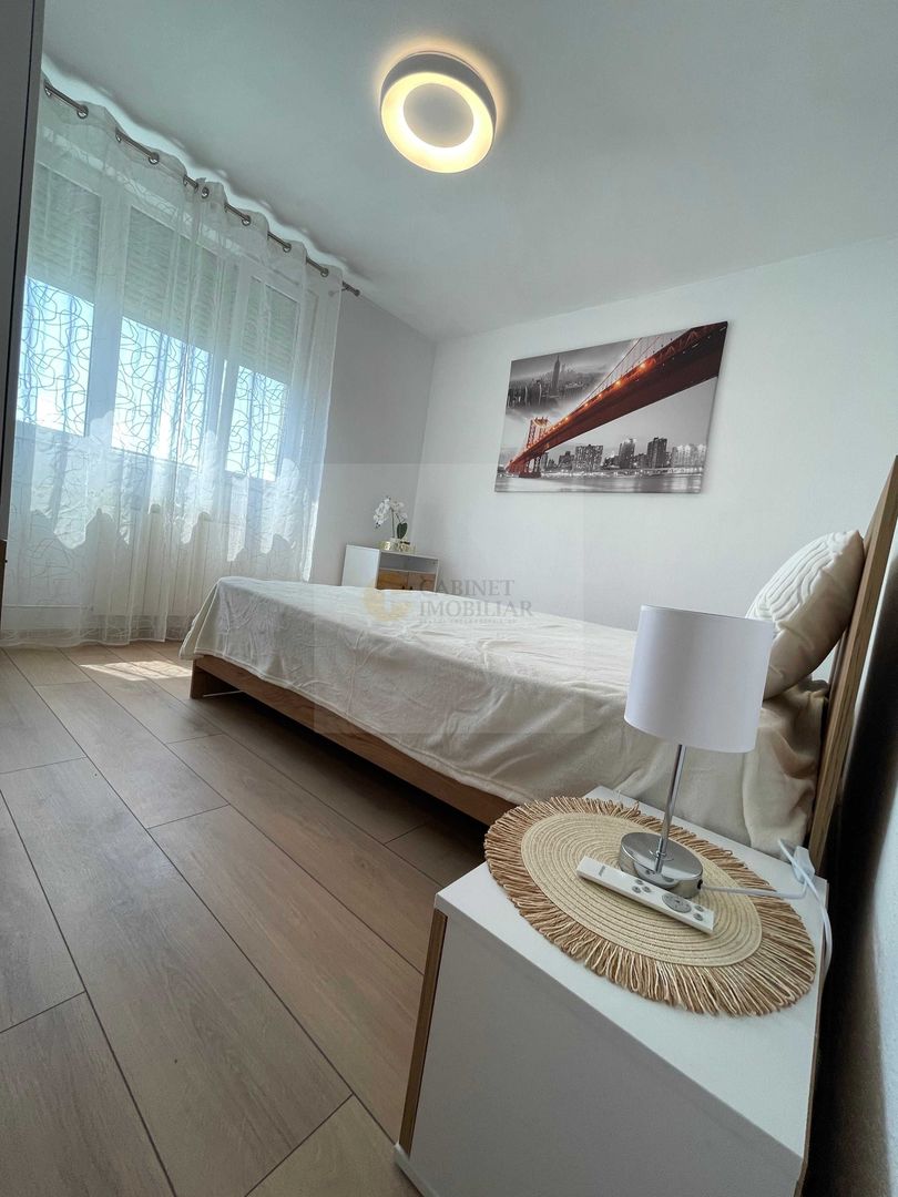 2 camere | 52m2 | Mobilat și utilat complet | metrou Raul Doamnei | - Poză 4