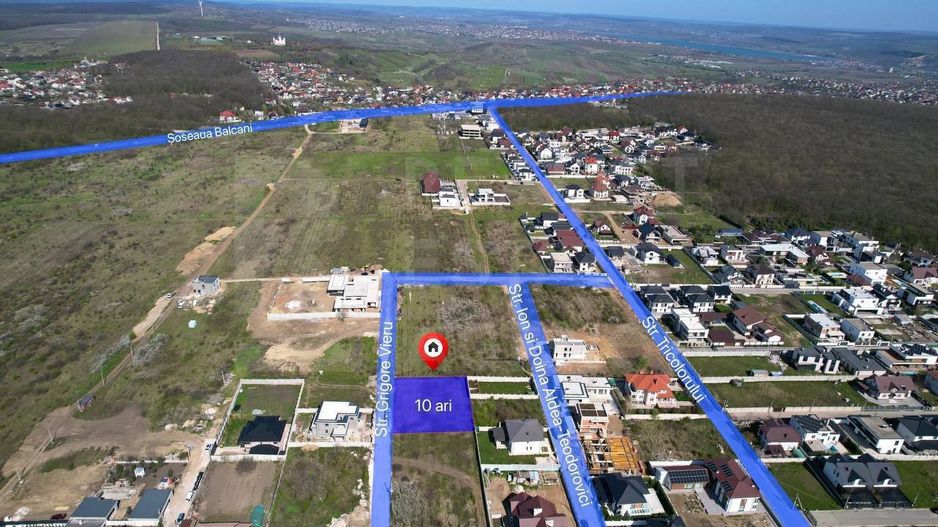 Vânzare, teren, 5 ari, str. La rascruce Dumbrava - Poză 4