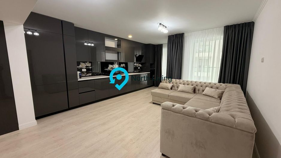 Apartament 2 Camere | Mobilat Utilat | Complex nou | Paza 24/7 - Poză 3