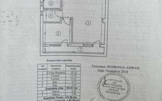 AP. 3 CAMERE DAMAROAIA, CAT-FRIENDLY, BLOC NOU, MASINA SPALAT VASE - Schiță 7