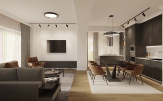 Decomandat Mare Penthoutse Terasa metrou Teclu Ikea 15minute pe jos - Poză 1