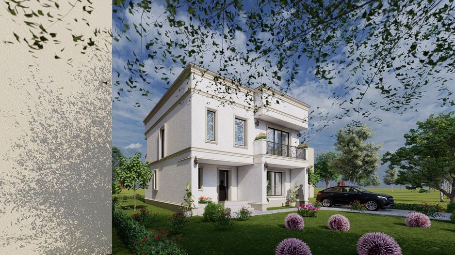 Vila Neoclasica zona CENTRALA Otopeni curte 500m2 - Poză 6