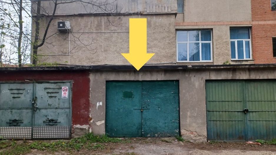 Garaj cu CF, 20 mp, Piata Bucuresti.  12 500 E (neg). Comision 0 - Poză 1