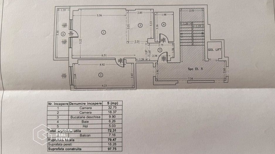 Apartament spatios Pipera, vedere la padure, dotari premium, parcare - Poză 11