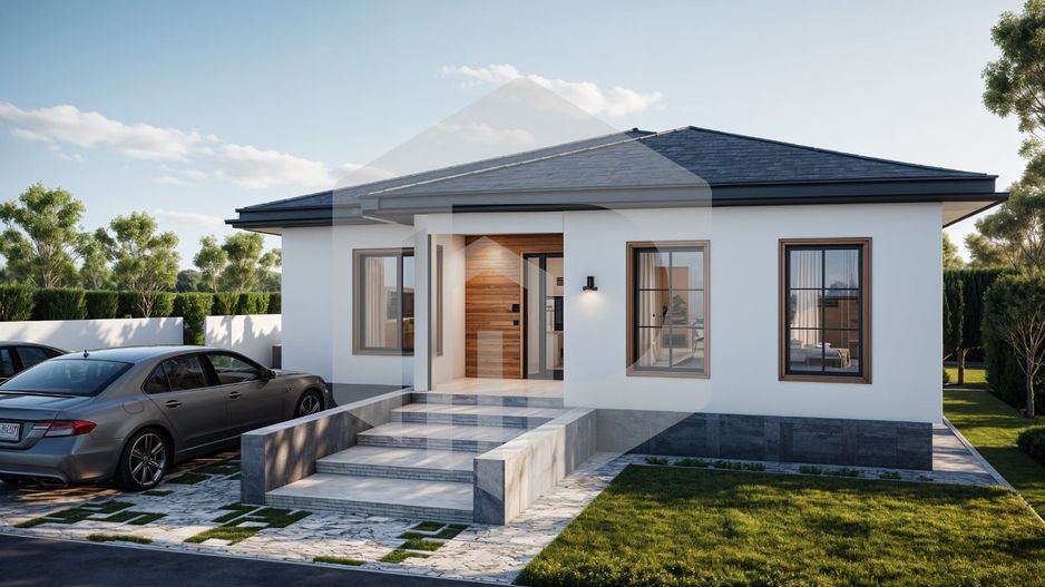 Casa 4 camere pe un singur nivel Tineretului Selimbar - Poză 1