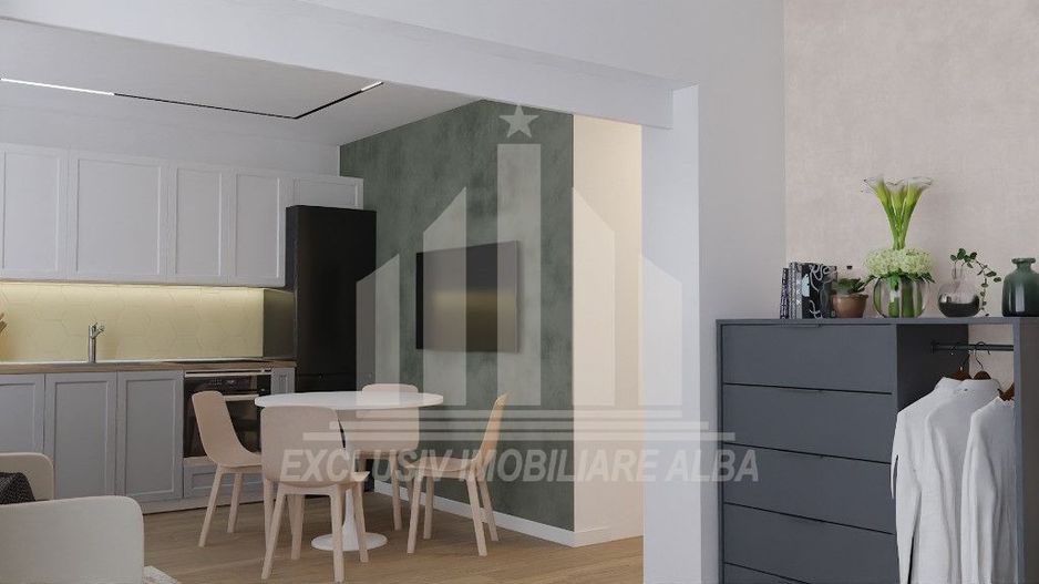 Apartament 2 camere | Open space | 48 mp | Bloc Nou | Alba-Micesti - Poză 4