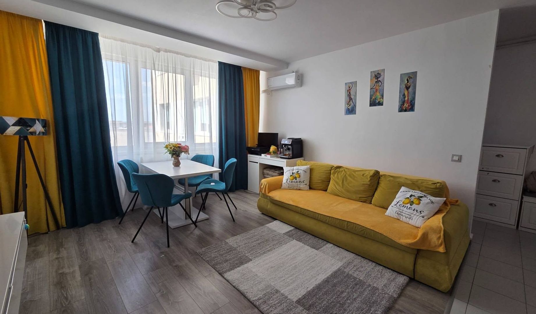 Apartament 3 camere, mobilat și utilat, bloc  nou 2020, Iuliu Maniu. - Poză 1