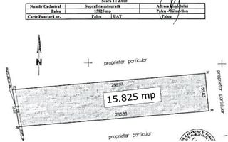 Teren intravilan de vanzare cu o suprafata de 15825 mp in Paleu, Bihor - Poză 1