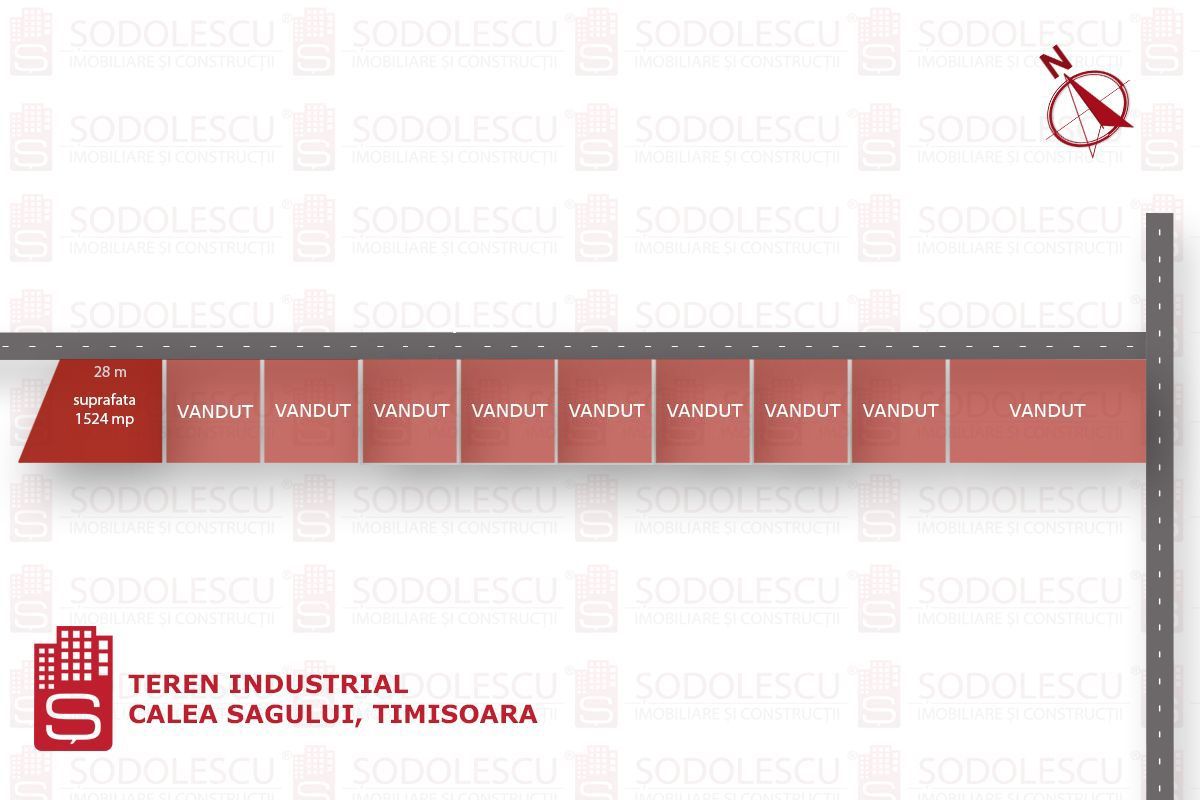 Parcela pentru servicii sau industrie - 1.000 mp - Poză 2