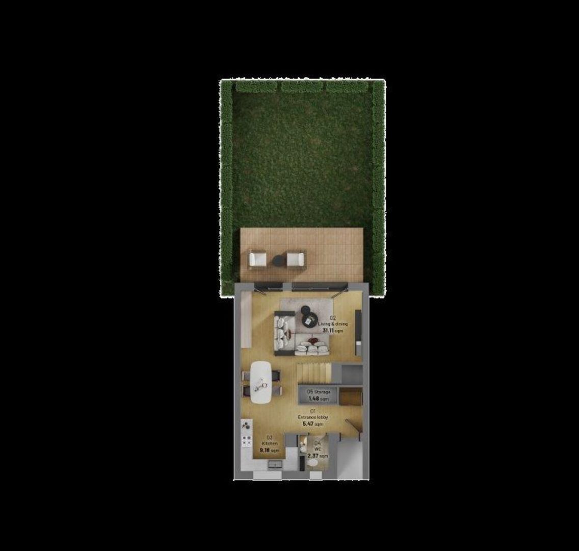 Vila noua 4 camere - zona de Nord - Poză 10