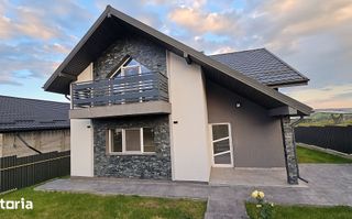 Casă nouă 2025, P+M, 5 camere, clasă energetică A, vedere lac, 500 mp – Ciurbești, Miroslava - Poză 3