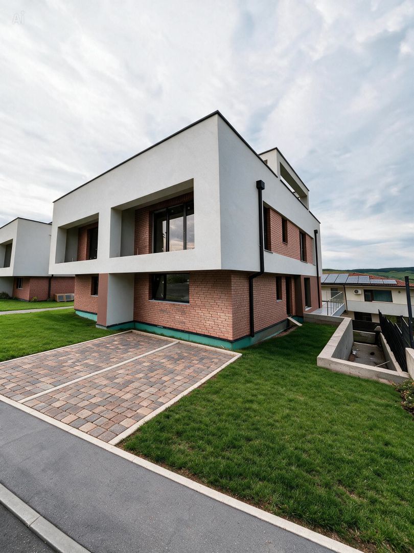 Duplex semifinisat, zona Vivo - Poză 1