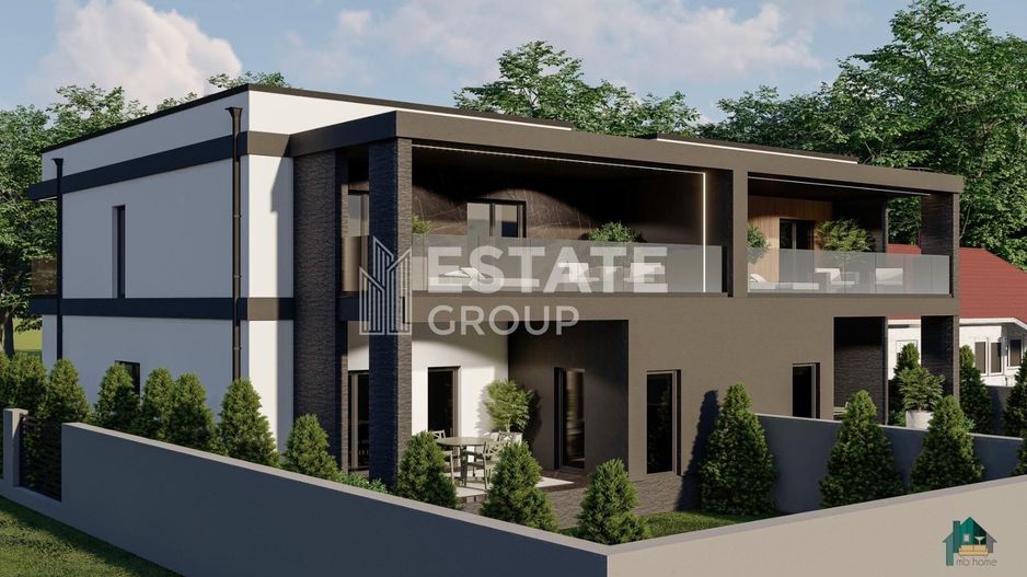 Duplex cu 5 camere despartit prin garaj in Mosnita Noua - Poză 3