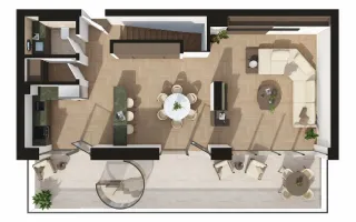 APARTAMENT ULTRAFINISAT | COMPLEX PREMIUM - Schiță 22
