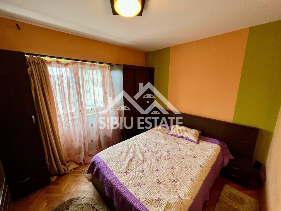 Apartament 4 camere spațios Sibiu zona Gara Mare Abatorului - Poză 5
