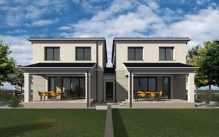 Duplex modern cu 5 camere despartit prin camera tehnica I Mosnita Noua - Poză 2