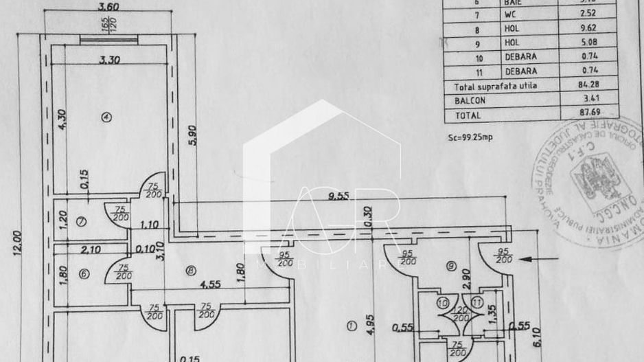 Apartament cu 4 camere, zona Nord - Poză 13