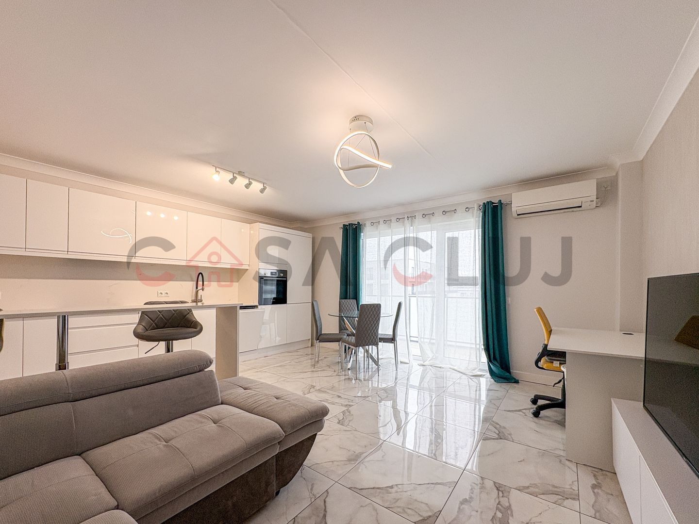 2 camere,  la cheie, imobil nou, cartier Europa - Poză 1