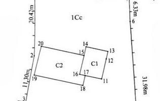 1021mp intravilan - 27ml deschidere - toate utilitatile - Catargiu