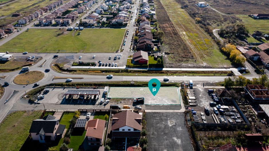 Teren intravilan pe artera principală în Săcălaz - Poză 12