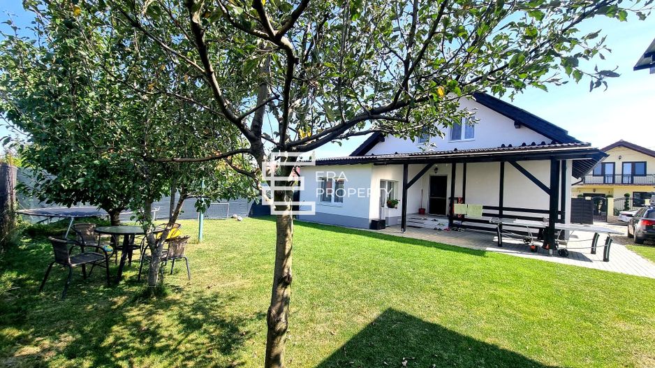 Casă eficientă energetic, 150 mp, teren 460 mp, pivnita -Cristian – - Poză 1