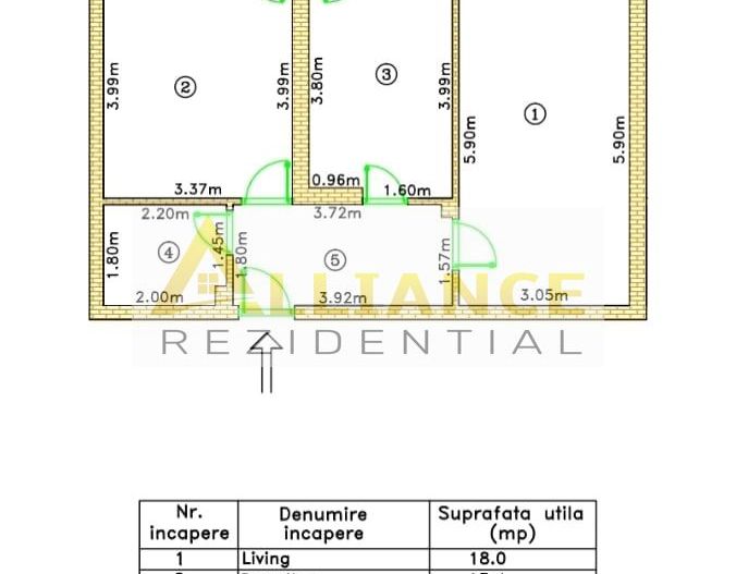 SUPER PRET METROU BERCENI 6 MIN PE JOS - GATA SAU DIN CONSTRUCTIE - Poză 2