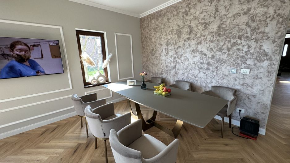 Duplex despartit prin spatiu tehnic  - teren 500mp - Poză 18