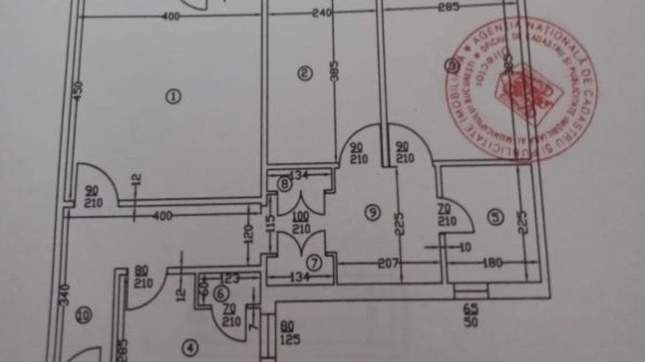 Apartament 3 camere bloc anvelopat Valea Ialomitei Drumul Tabere - Schiță 7