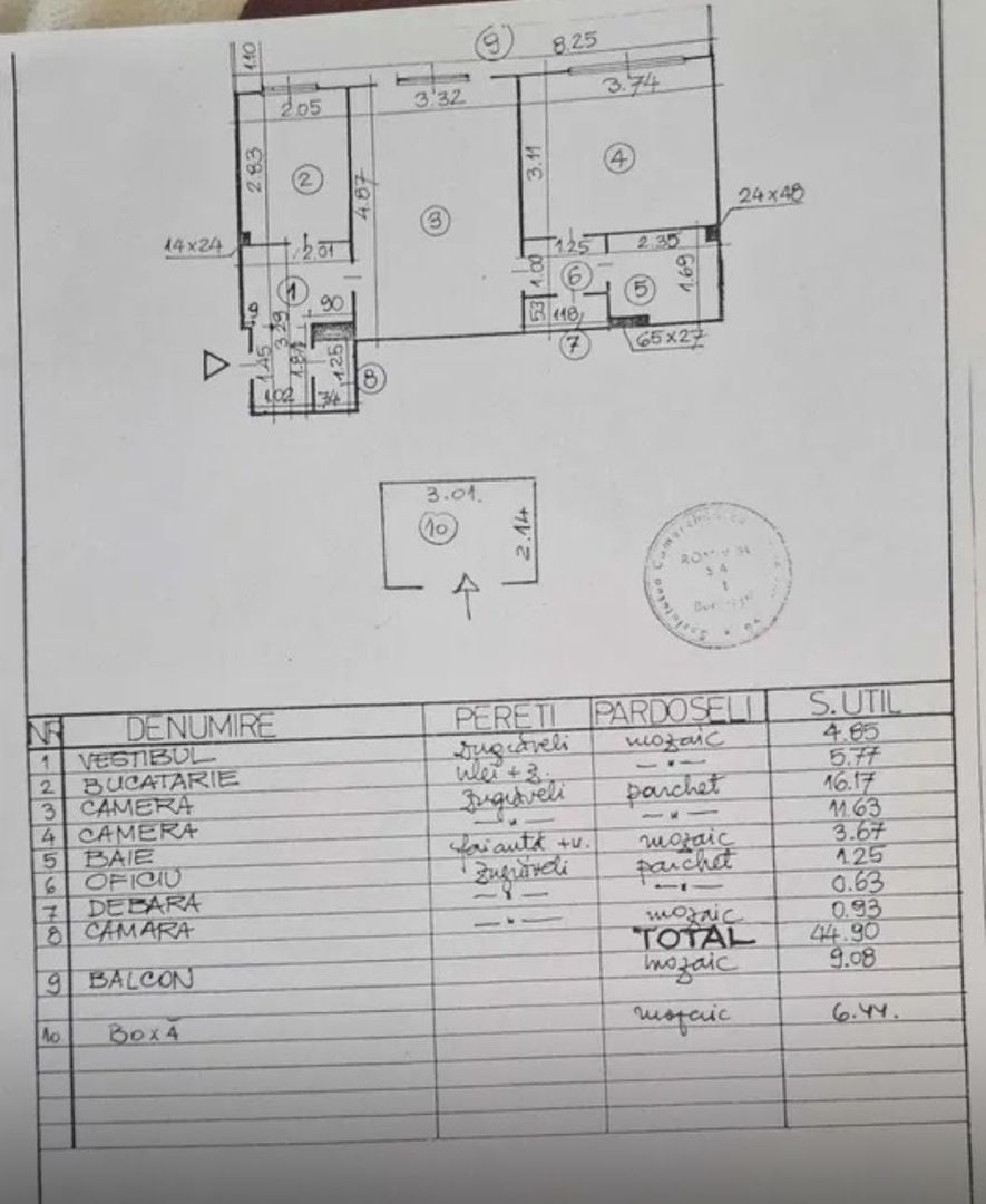 APARTAMENT 2 CAMERE POD BASARAB | BOXA INCLUSA - Poză 1