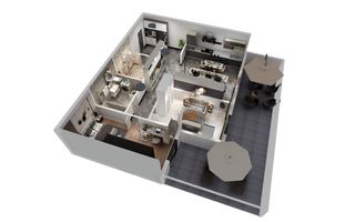 Oportunitate unica, apartament 3 camere+ 35 mp terasa! - Poză 1