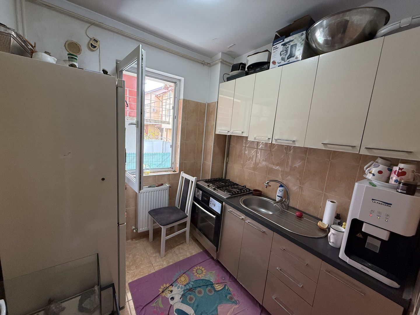 Ap 3 camere - transformat din alipirea a 2 garsoniere - 62 mp - parter - Poză 13