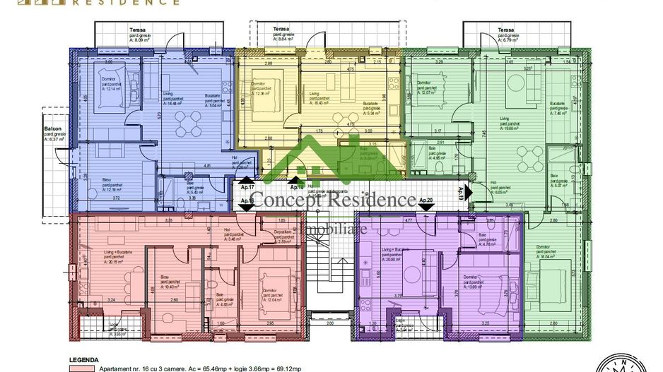 Comision 0%! Apartament 2 camere bloc nou, etaj 1,Oltului - Poză 10