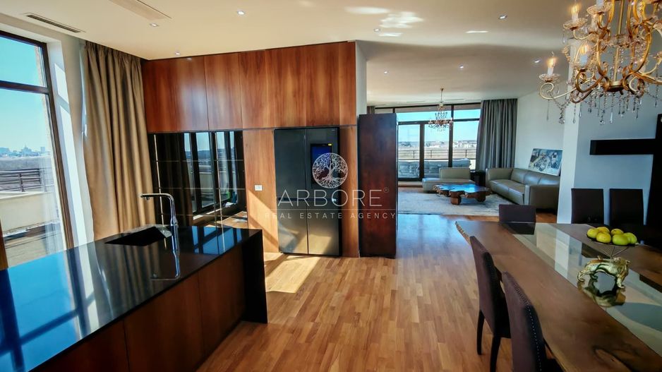 Penthouse 5 camere 250 mp lângă Ambasada SUA , zona Băneasa București - Poză 4