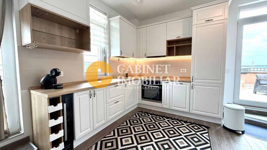 PENTHOUSE Complex Newton, 3 camere, Smart system, mobilat + parcare subterana - Poză 3