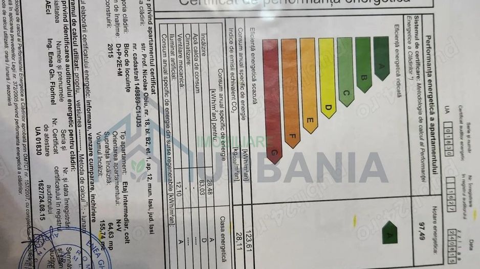 Apartament 3 camere de închiriat - Complex Răsărit de Soare Păcurari - Poză 8