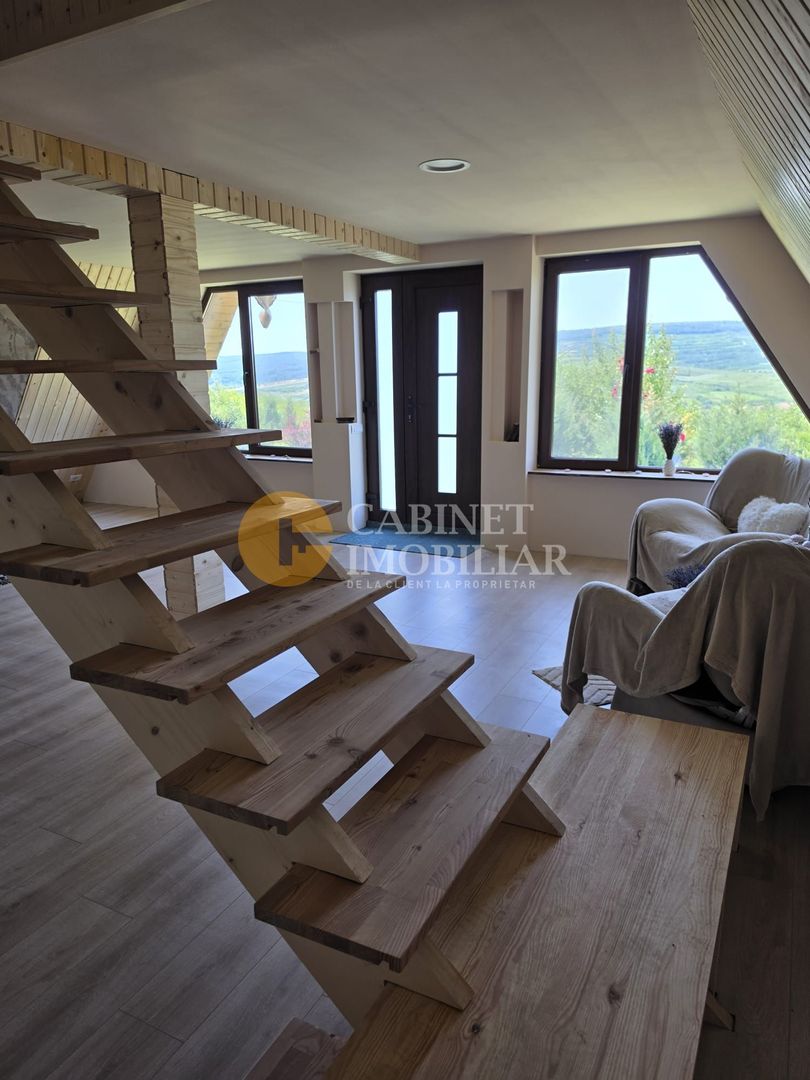 🌿🏡 Casă A-Frame 85 mp  utili 880 mp teren Chicerea Tomești 🏡🌿 - Poză 7