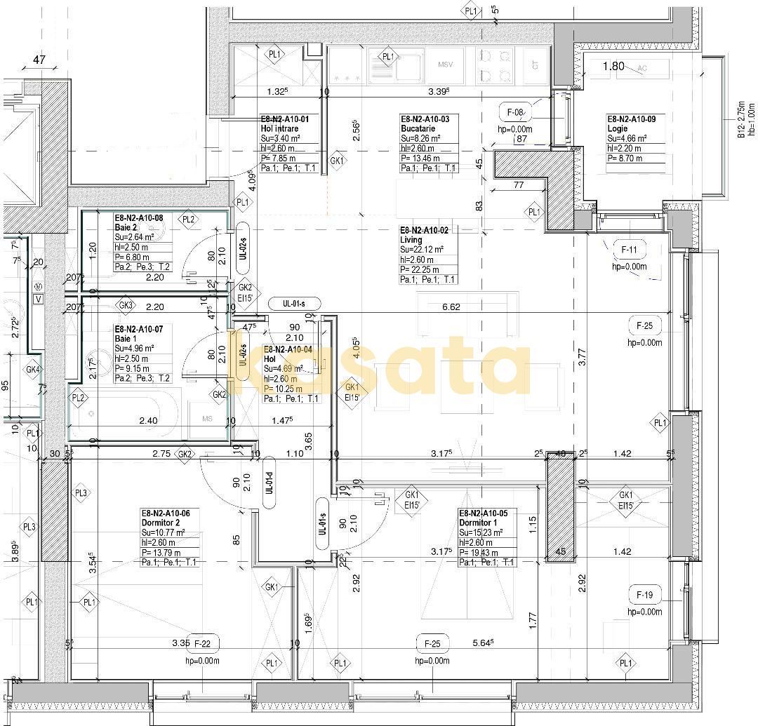 3 Camere Floreasca | Lux |  Parcare - Schiță 20