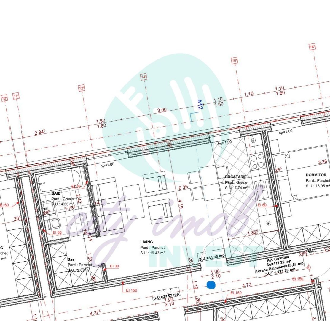Garsonieră premium cu design de arhitect | 34 mp | Union Plaza | Poziționare ult - Poză 10