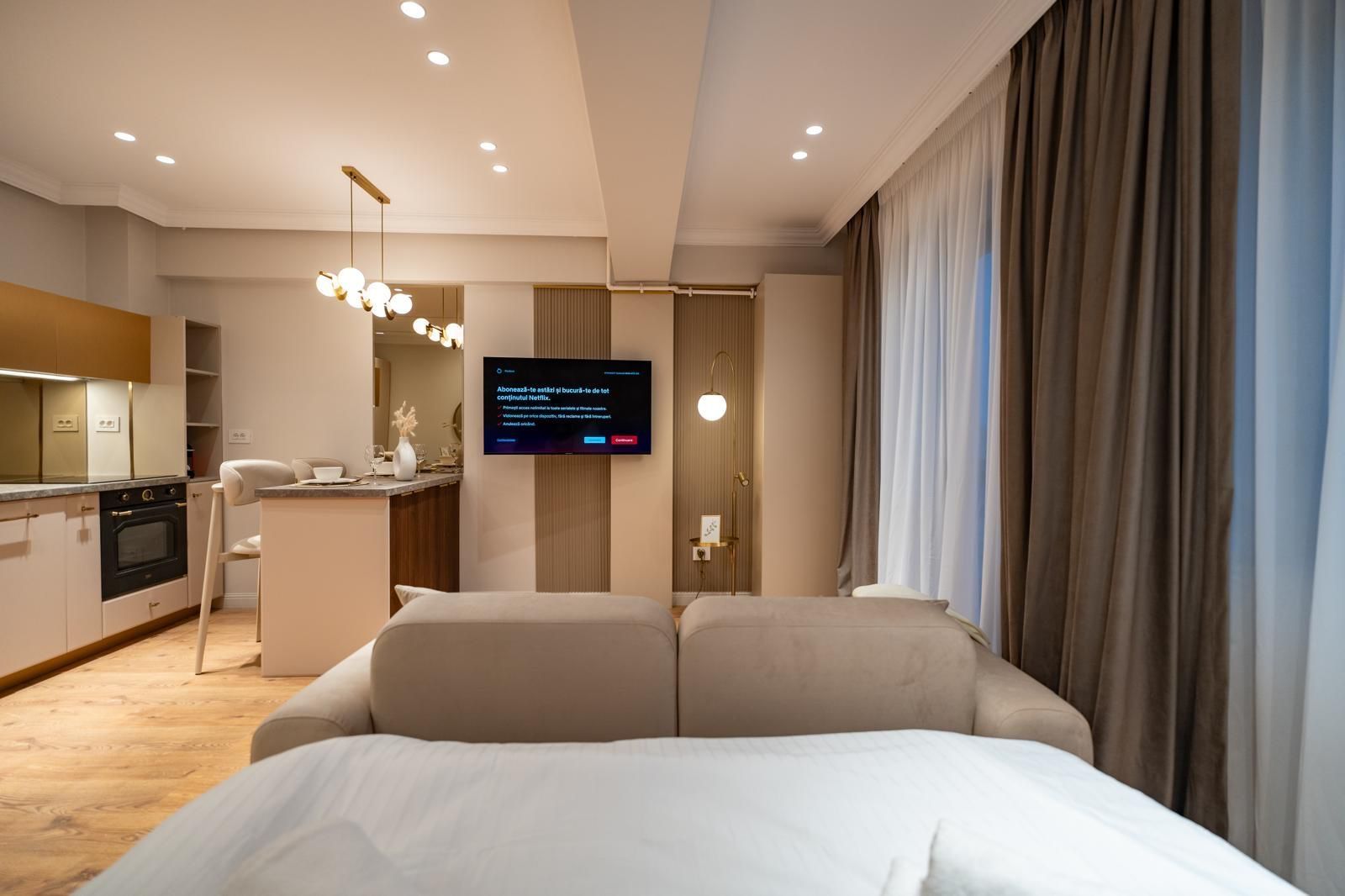 Studio complex nou | Mobilat și utilat | - Poză 21